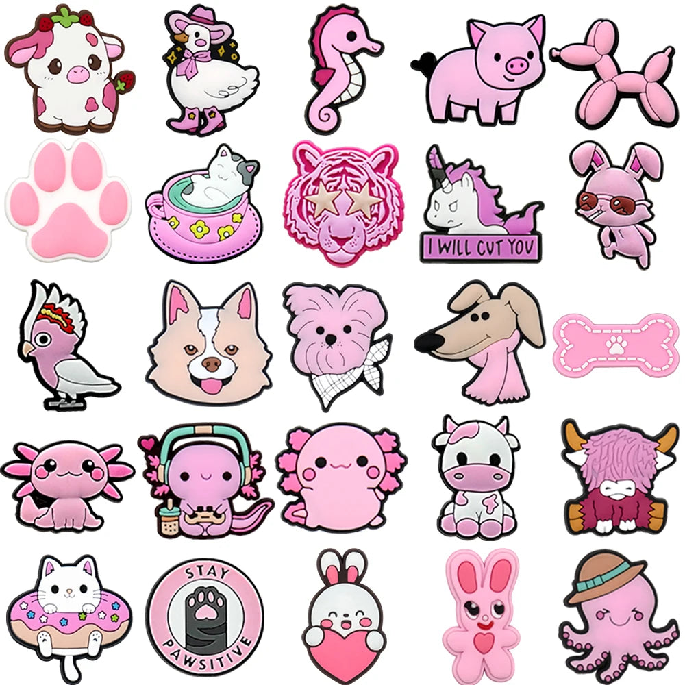 PINK ANIMAL CHARMS