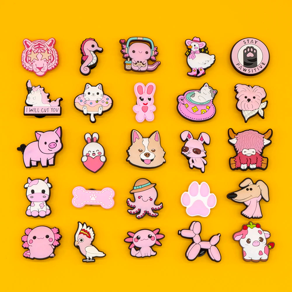 PINK ANIMAL CHARMS