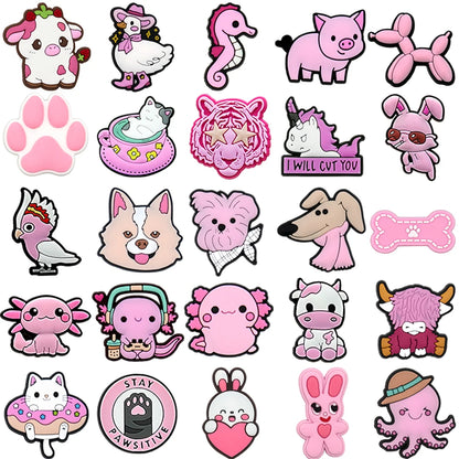 PINK ANIMAL CHARMS